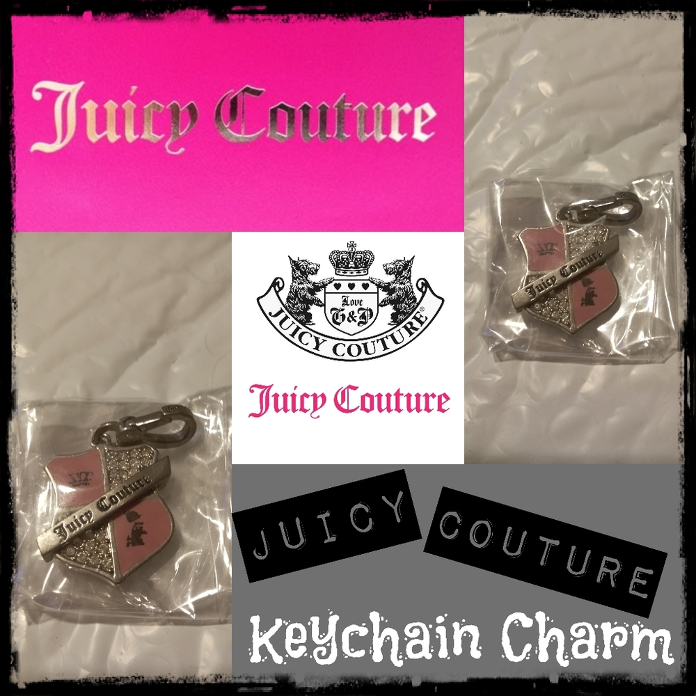 Juicy Couture Charm Keychain